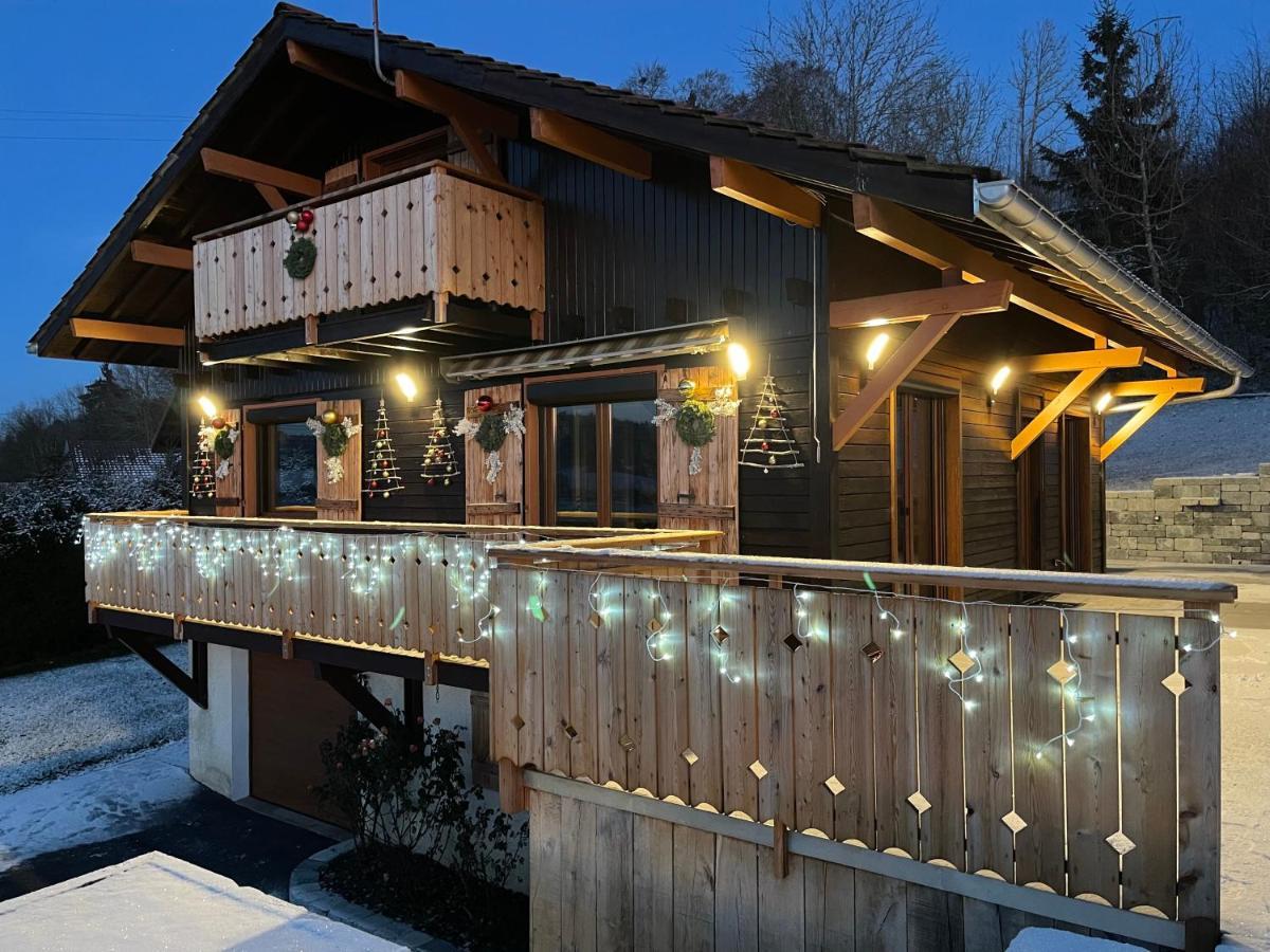Chalet-Michel Avec Spa Montperreux Eksteriør bilde