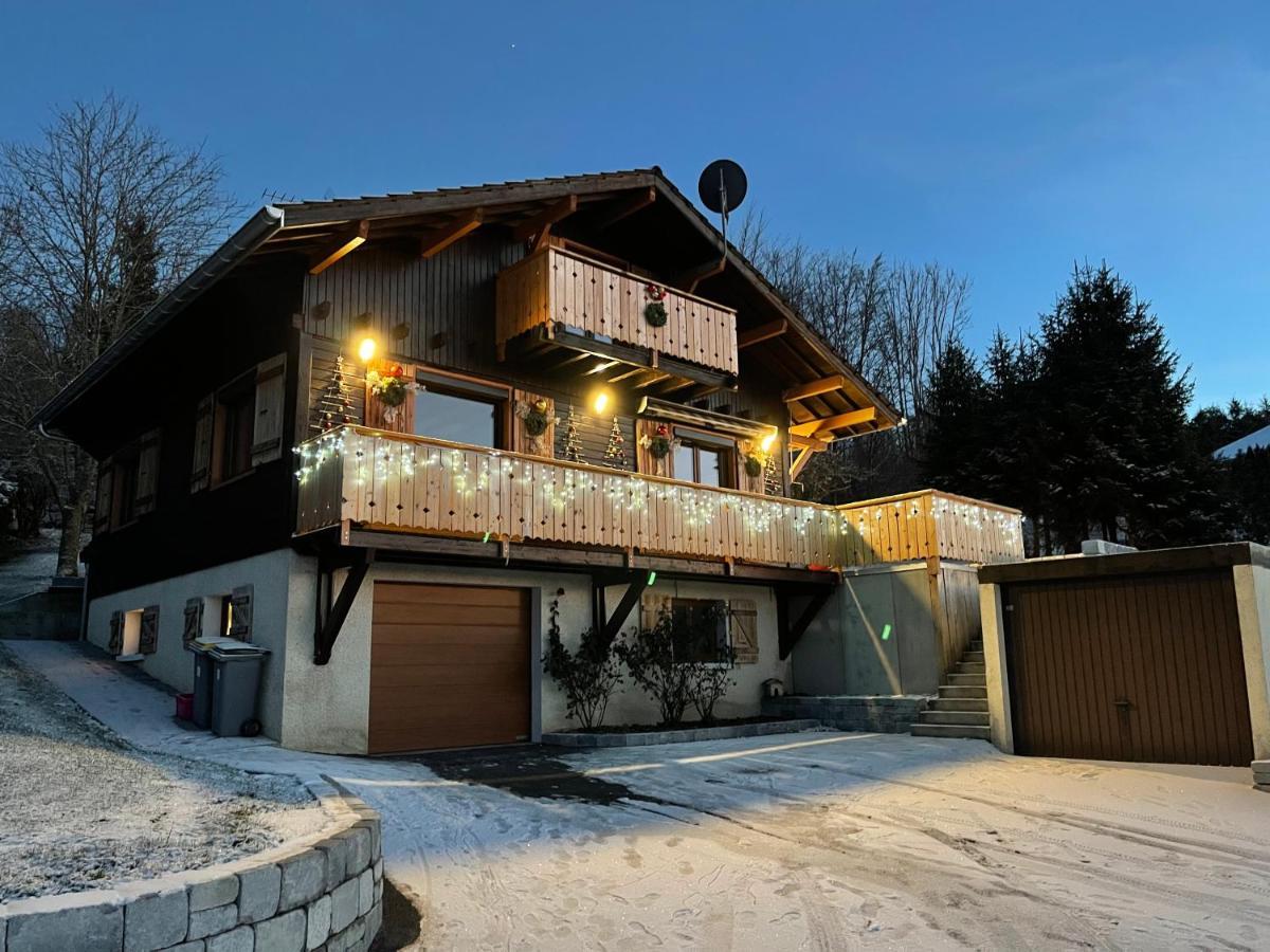 Chalet-Michel Avec Spa Montperreux Eksteriør bilde